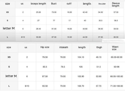 Women's cotton long sleeve turtleneck and wide leg high waist trousers suit in various colours