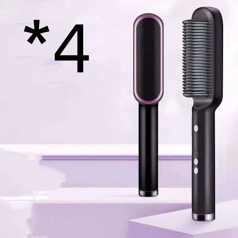 2-in-1 Hair Styler with Tourmaline Ceramic Heating, Intelligent Temperature Control, and Negative Ion Technology