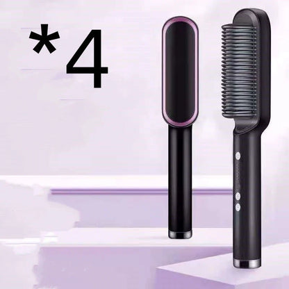 2-in-1 Hair Styler with Tourmaline Ceramic Heating, Intelligent Temperature Control, and Negative Ion Technology