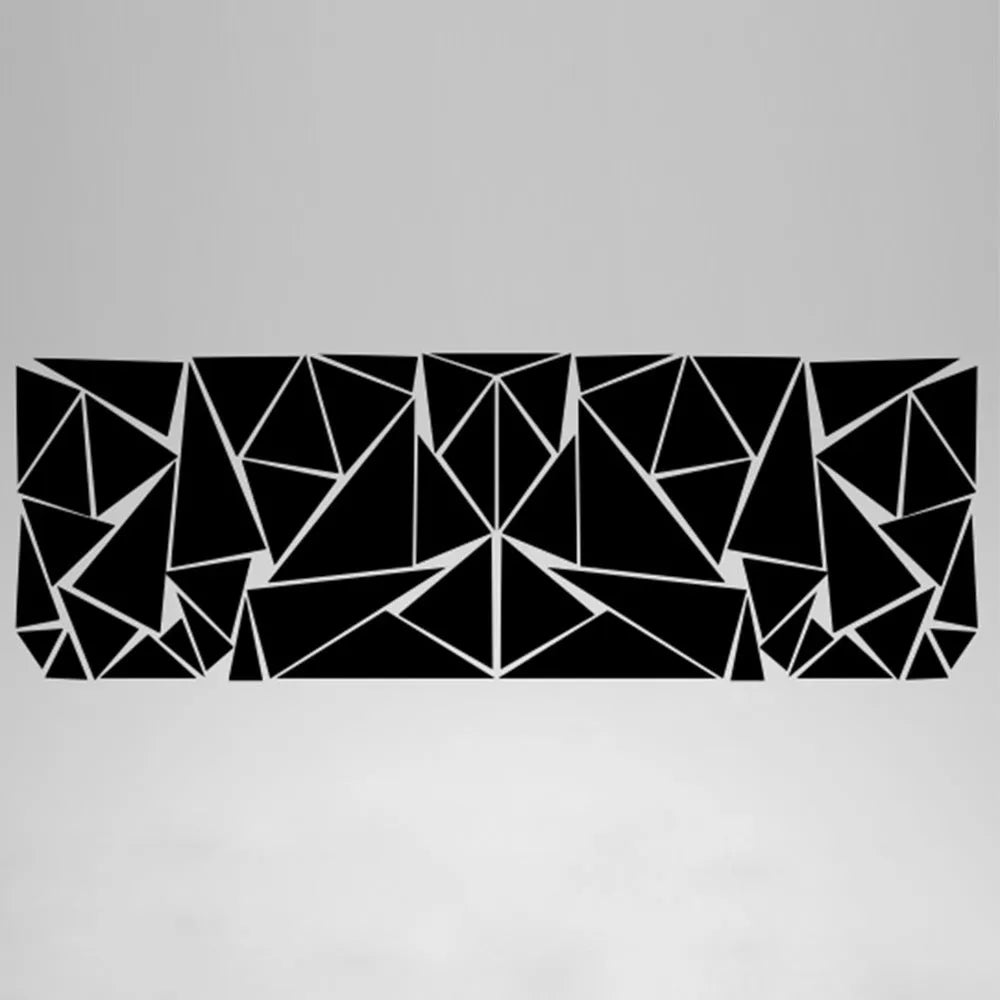 Geometry pattern car modification sticker for rear wheel arch decoration in five colour options