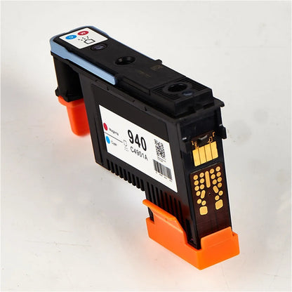 HP940 compatible printer nozzle for C4900A C4901A cartridges, black and yellow, approx 10x5x3 cm.
