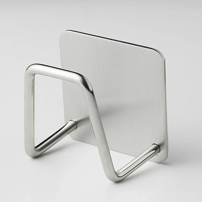 304 stainless steel sponge drain rack measuring 5.5x3.4cm with drainage channels