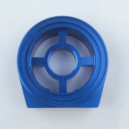 Universal aluminium alloy oil pressure gauge adapter in multiple colour options