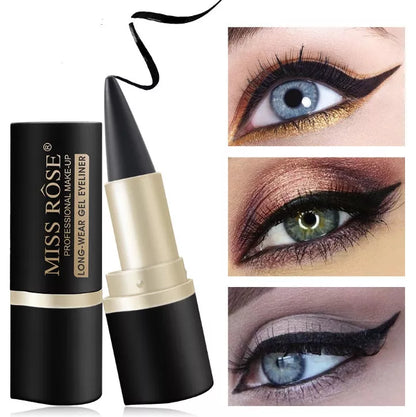 Waterproof black eyeliner pen for precise, long-lasting eye makeup