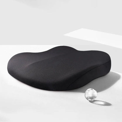 Ice silk fabric car seat cushion with 10cm thickness shown in multiple colour options