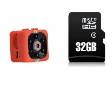 SQ11 Mini Camera with 1080P HD video, night vision, and infrared recording for capturing high-quality footage