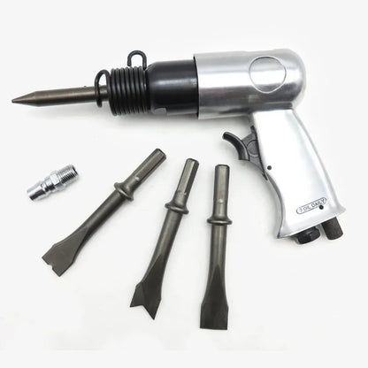 150mm pneumatic air hammer tool with hexagonal and round handle options for rust removal applications