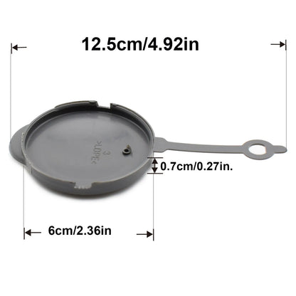 Grey glass kettle lid replacement part for Nissan Teana vehicles
