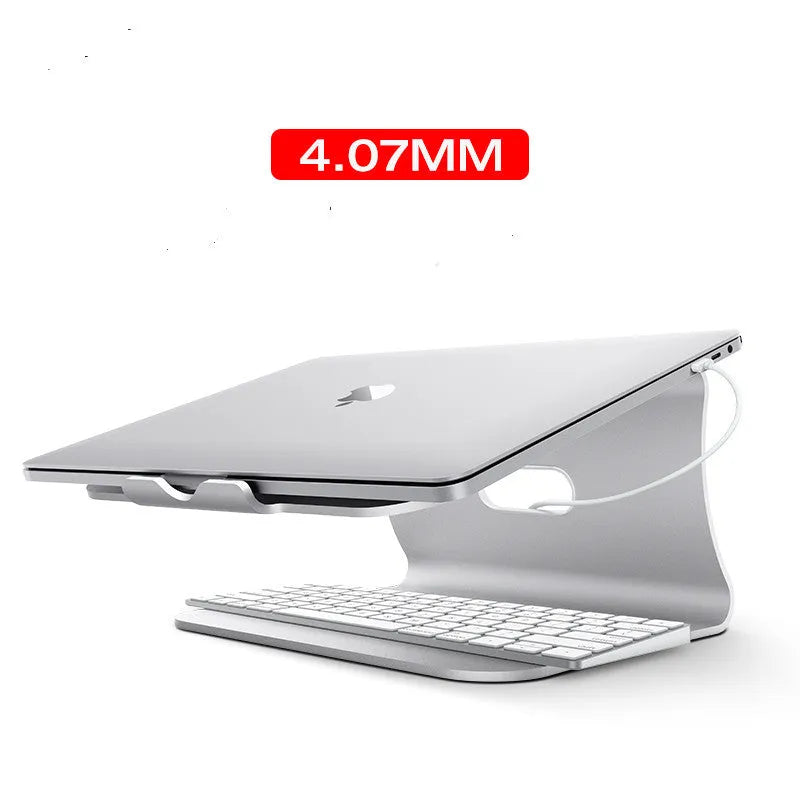 High heat dissipation bracket for notebook in grey with rotary design and 4.07mm aluminium alloy