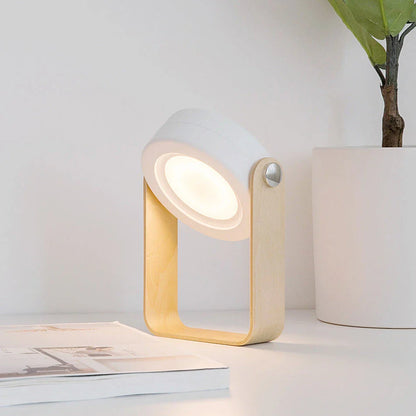 Versatile Dimmable LED Reading Lamp with Touch Control Dimming, Foldable Design, and Rechargeable Battery for Portable Home Lighting