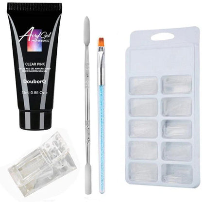 DIY Nail Polish Art Kit for creating professional manicures at home