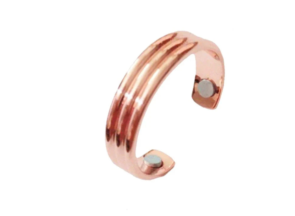 Adjustable Anti-Snoring Acupressure Ring in various colors and styles for sleep apnea and snoring relief