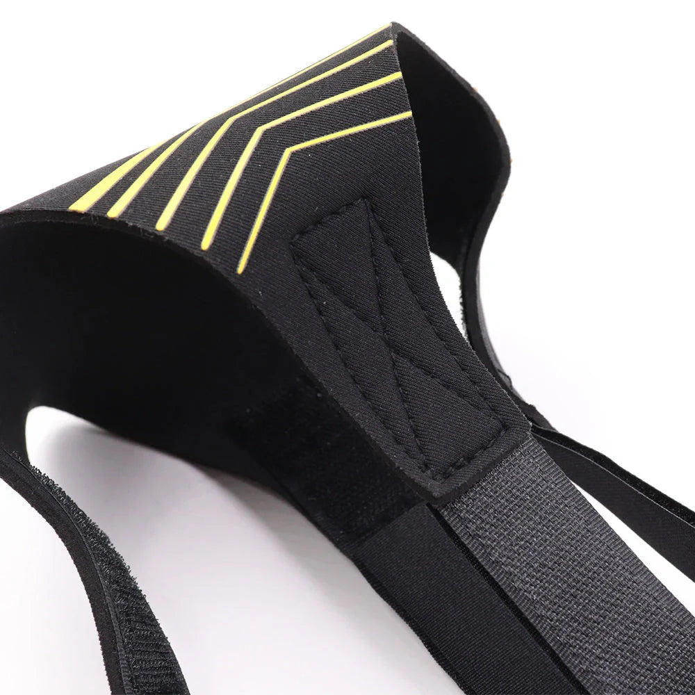Adjustable Football Trainer for soccer skills development with elastic strap and waist belt