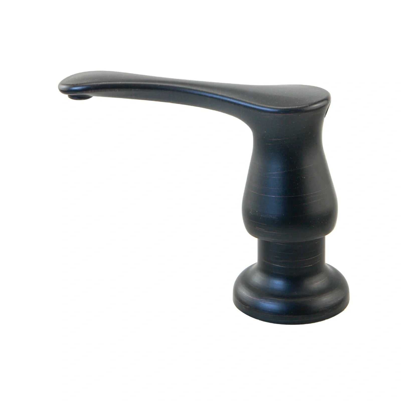 Brushed gold ABS hand press kitchen sink accessory, 15 cm long with electroplated finish for precise water direction