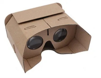 Virtual glasses for 3D viewing on smartphones with 1080 camera and paper construction