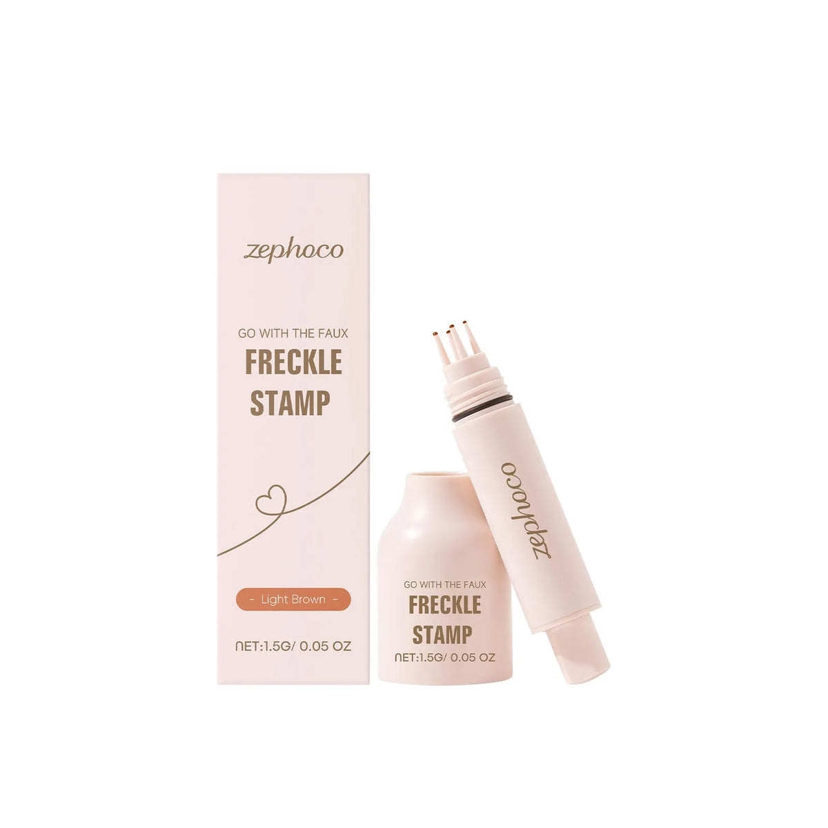 Freckle removal pen in brown shades, 15g, with kaolin and silicone oil