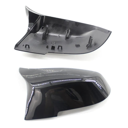 Paint bright black modified horn rearview mirror shells for BMW 3 Series and 4 Series vehicles