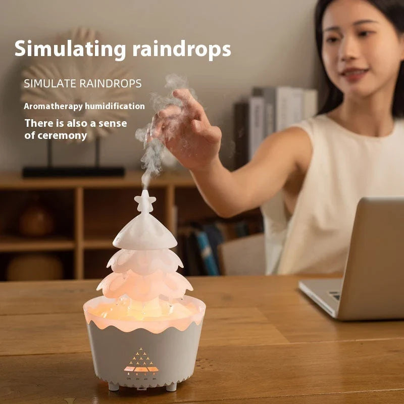2024 Ultrasonic Essential Oil Diffuser with Remote Control - Whisper-Quiet Humidifier for Home, Office, and Holiday Gifts