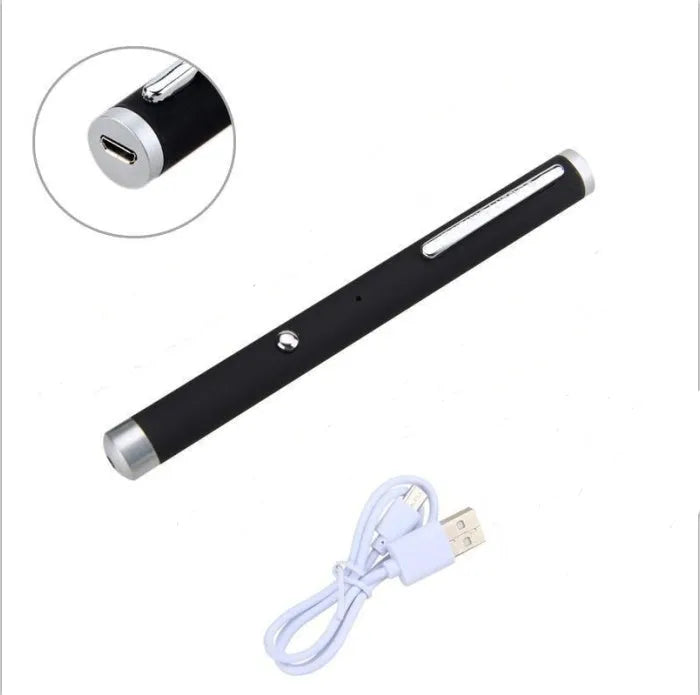 Green laser pointer pen showing beam projection with black, camouflage, and white colour options