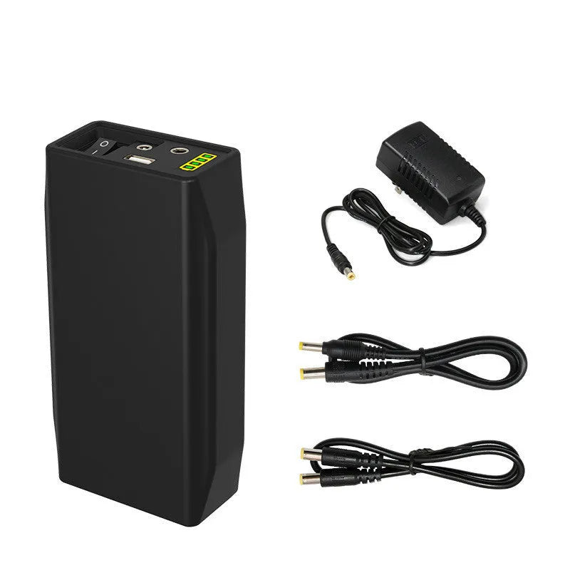 LF4100 12V 9V lithium iron phosphate battery pack with charger and cables