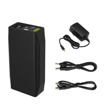 LF4100 12V 9V lithium iron phosphate battery pack with charger and cables