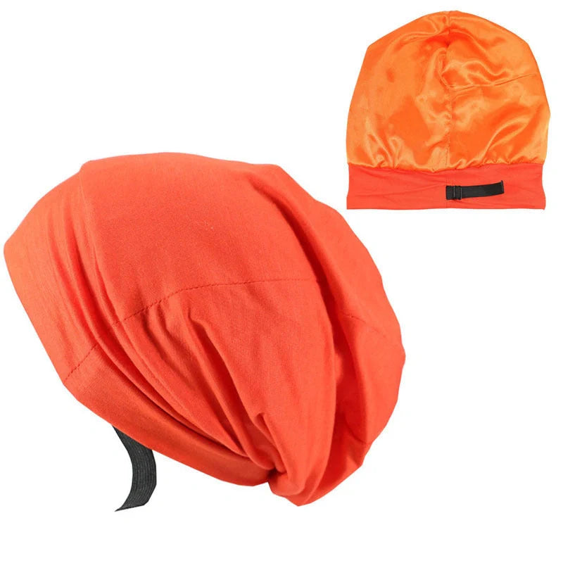 Adjustable unisex satin-lined hood in multiple colours, ideal for British spring and autumn weather