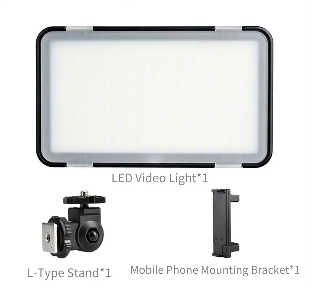 Shenniu M150 ultra-thin mobile LED video light for phone and SLR camera photography
