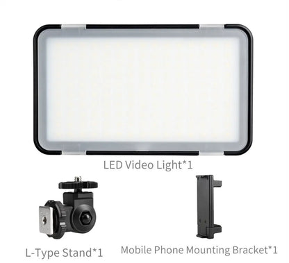 Shenniu M150 ultra-thin mobile LED video light for phone and SLR camera photography