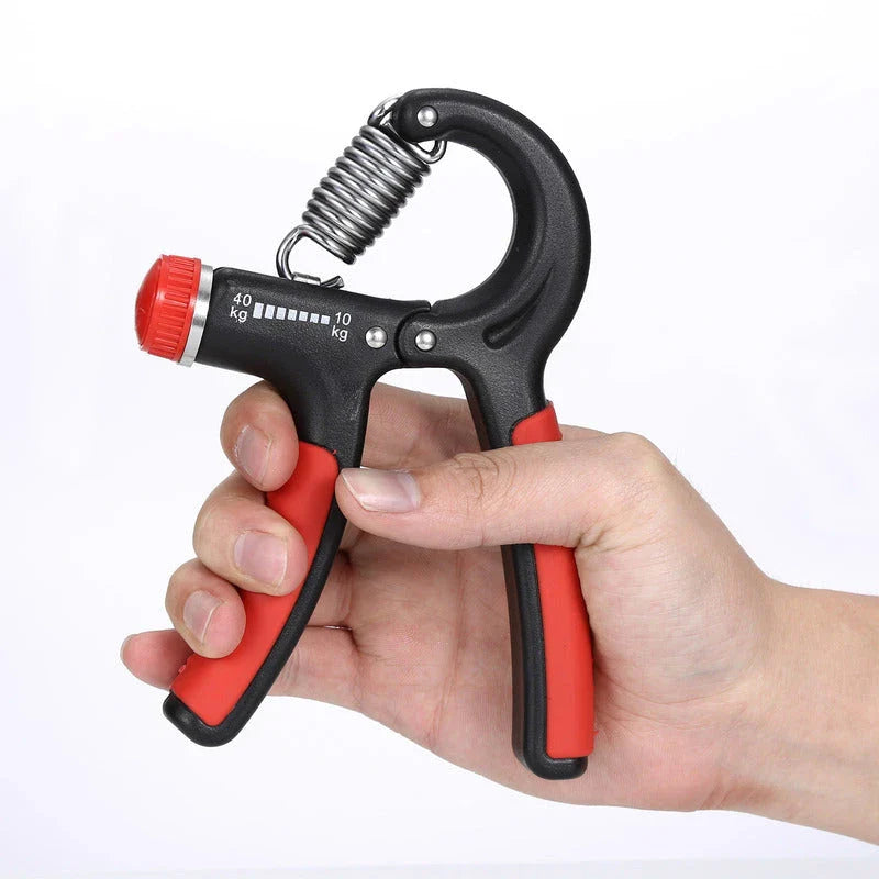 Adjustable hand grips with customizable resistance for strength training and grip development