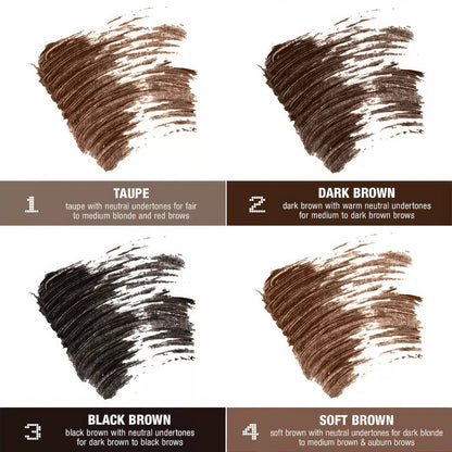 PHOFAY Tinted Eyebrow Gel in a 10ml tube with precision brush for natural-looking brows