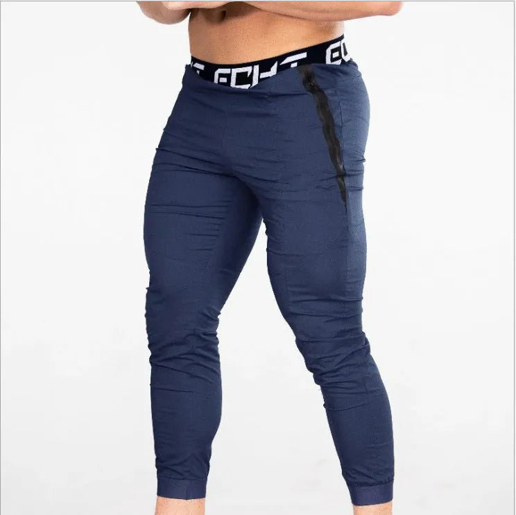 Cotton fitness sweatpants in black, grey or navy blue, adult sports and leisure trousers, sizes L to XXL