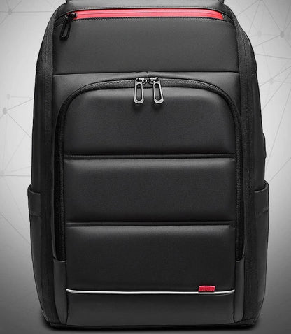 Versatile waterproof backpack with USB charging port, compartments for laptop and daily essentials, lightweight and durable design for commuting and travel