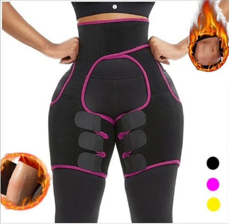 Adjustable Sports Waist Belt in various colors for enhanced workout sweat