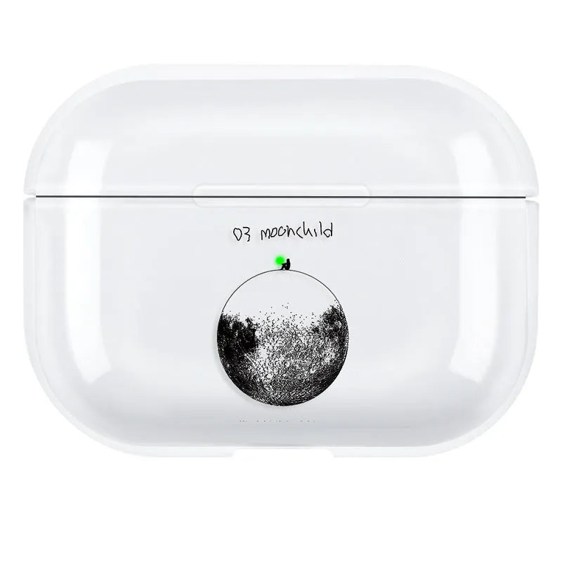 AirPods Pro 3 protective shell back cover case in solid colour options A through I