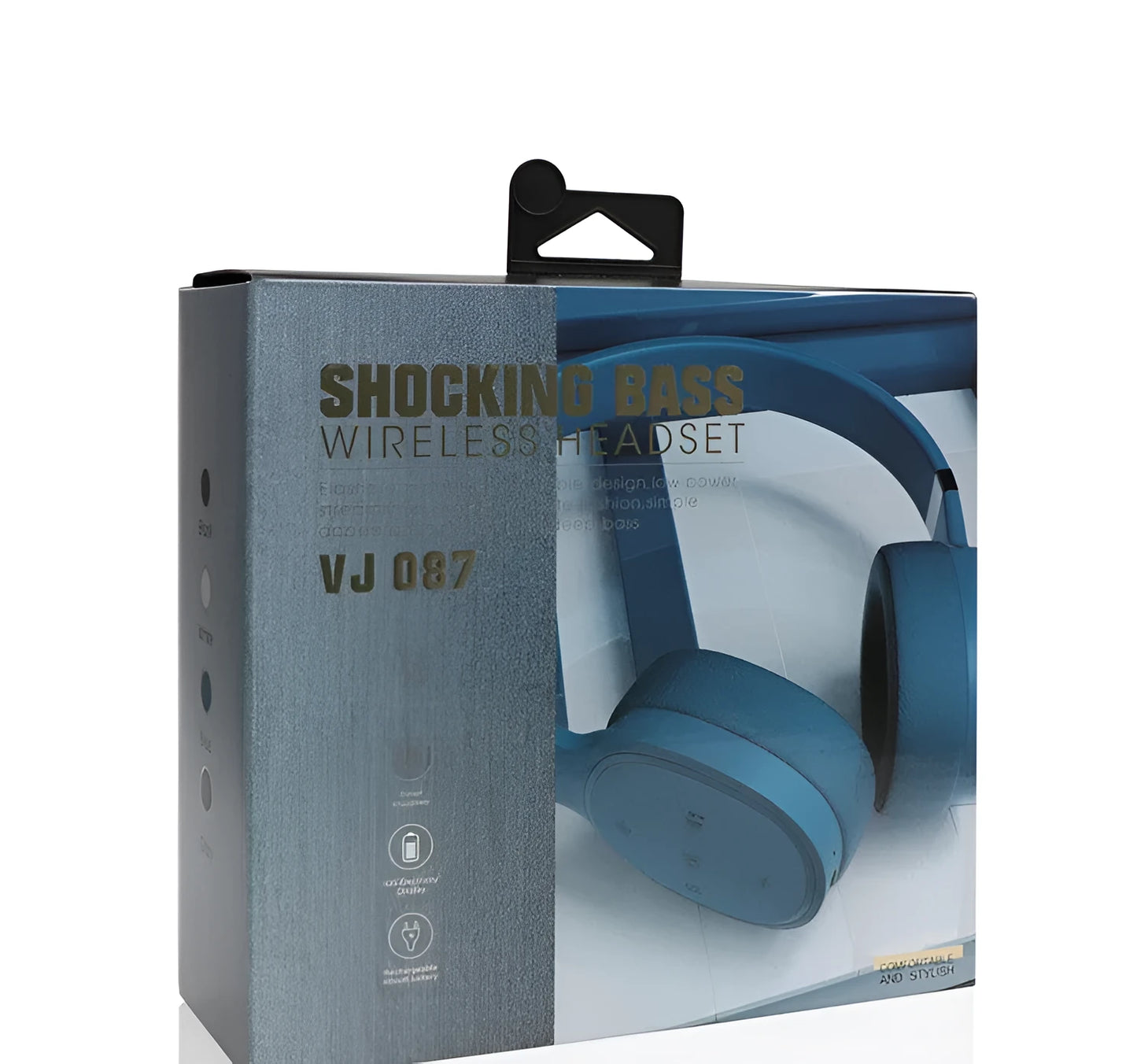 Wireless Bluetooth headphones in black, blue, grey or white colour options showing 40mm speaker drivers.