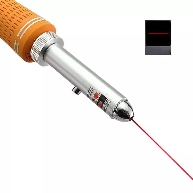 Golf Flat Laser Swing Assistant Trainer with red laser feedback for swing correction