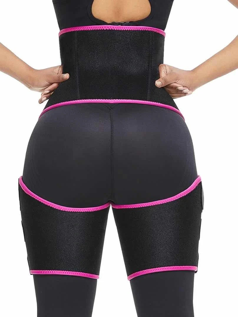 Adjustable Sports Waist Belt in various colors for enhanced workout sweat