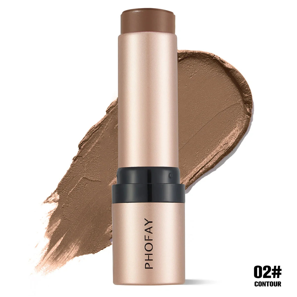PHOFAY Contour Stick with built-in brush for easy sculpting and blending
