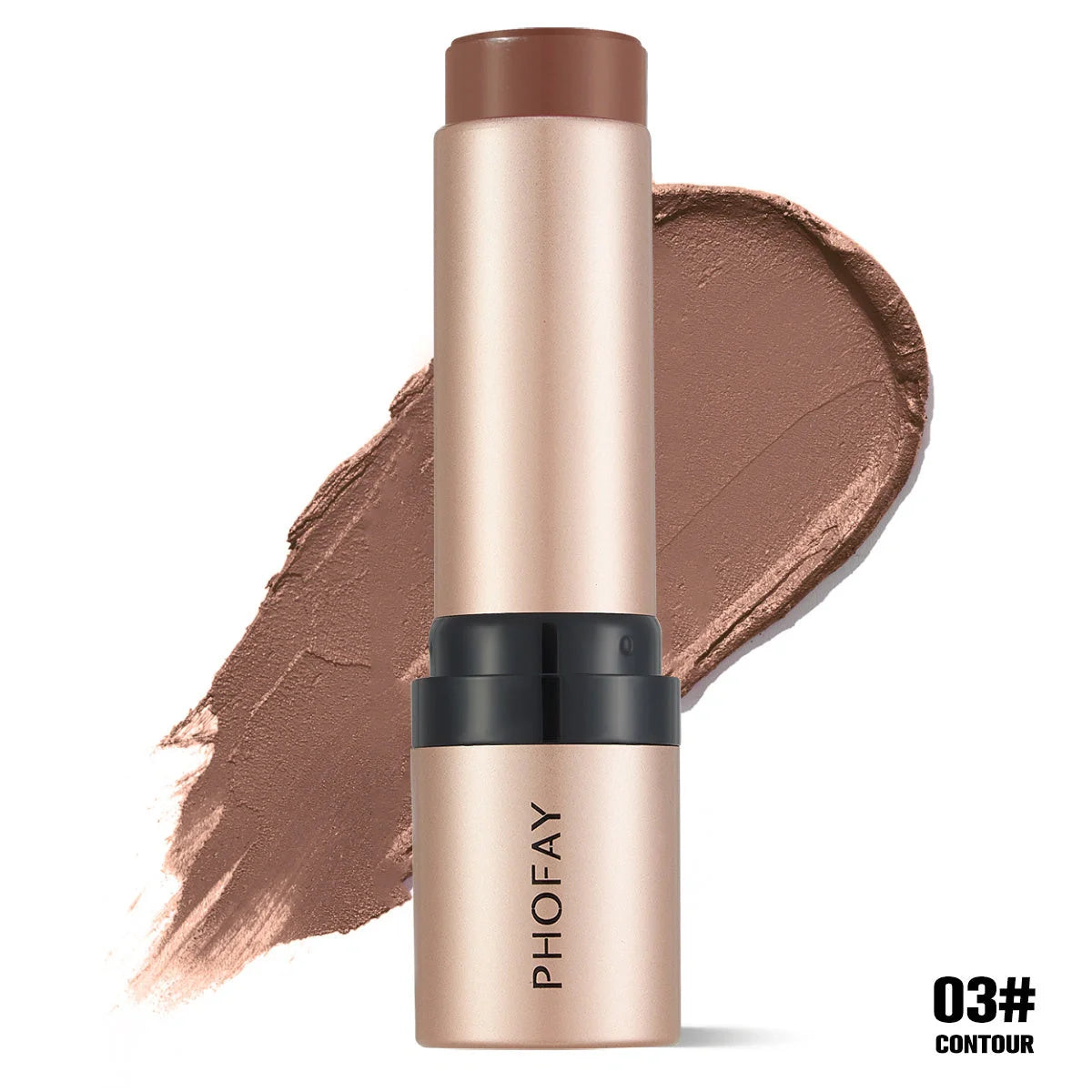 PHOFAY Contour Stick with built-in brush for easy sculpting and blending
