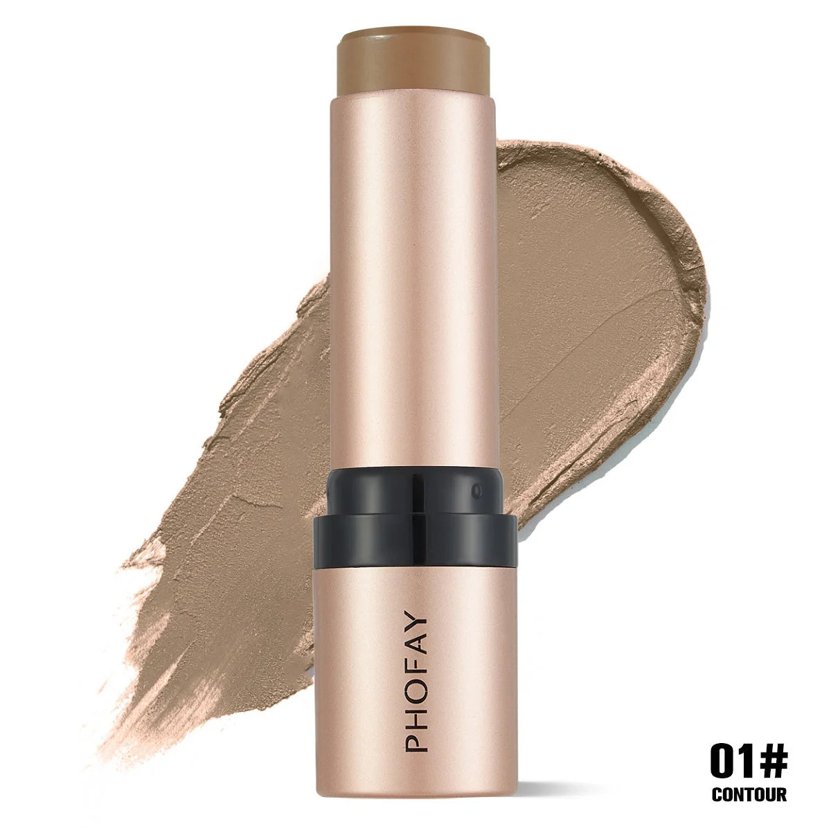 PHOFAY Contour Stick with built-in brush for easy sculpting and blending