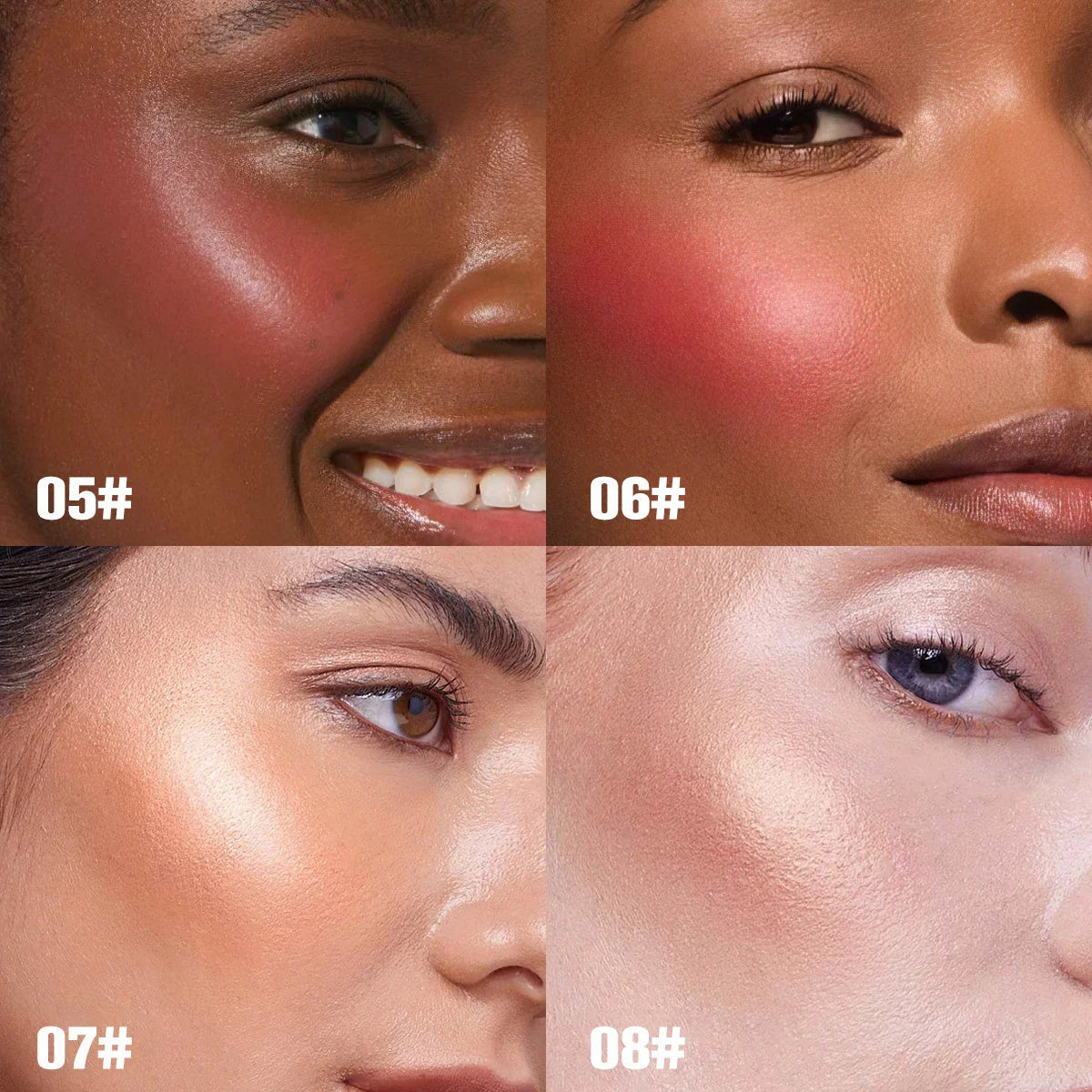 PHOFAY Contour Stick with built-in brush for easy sculpting and blending