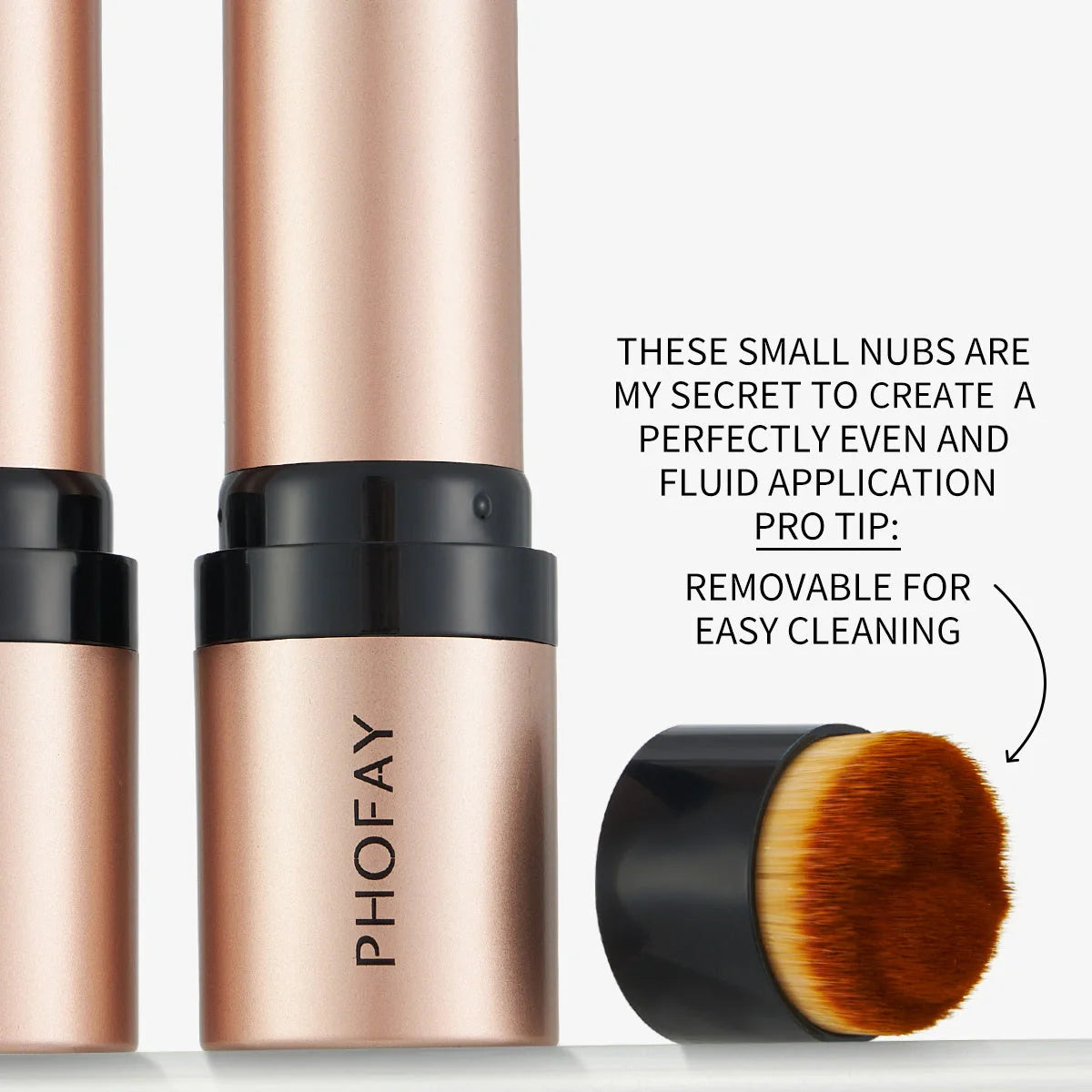 PHOFAY Contour Stick with built-in brush for easy sculpting and blending