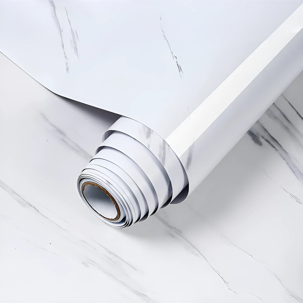 Marble pattern waterproof PVC kitchen wall sticker measuring 2 metres by 40 centimetres