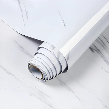 Marble pattern waterproof PVC kitchen wall sticker measuring 2 metres by 40 centimetres