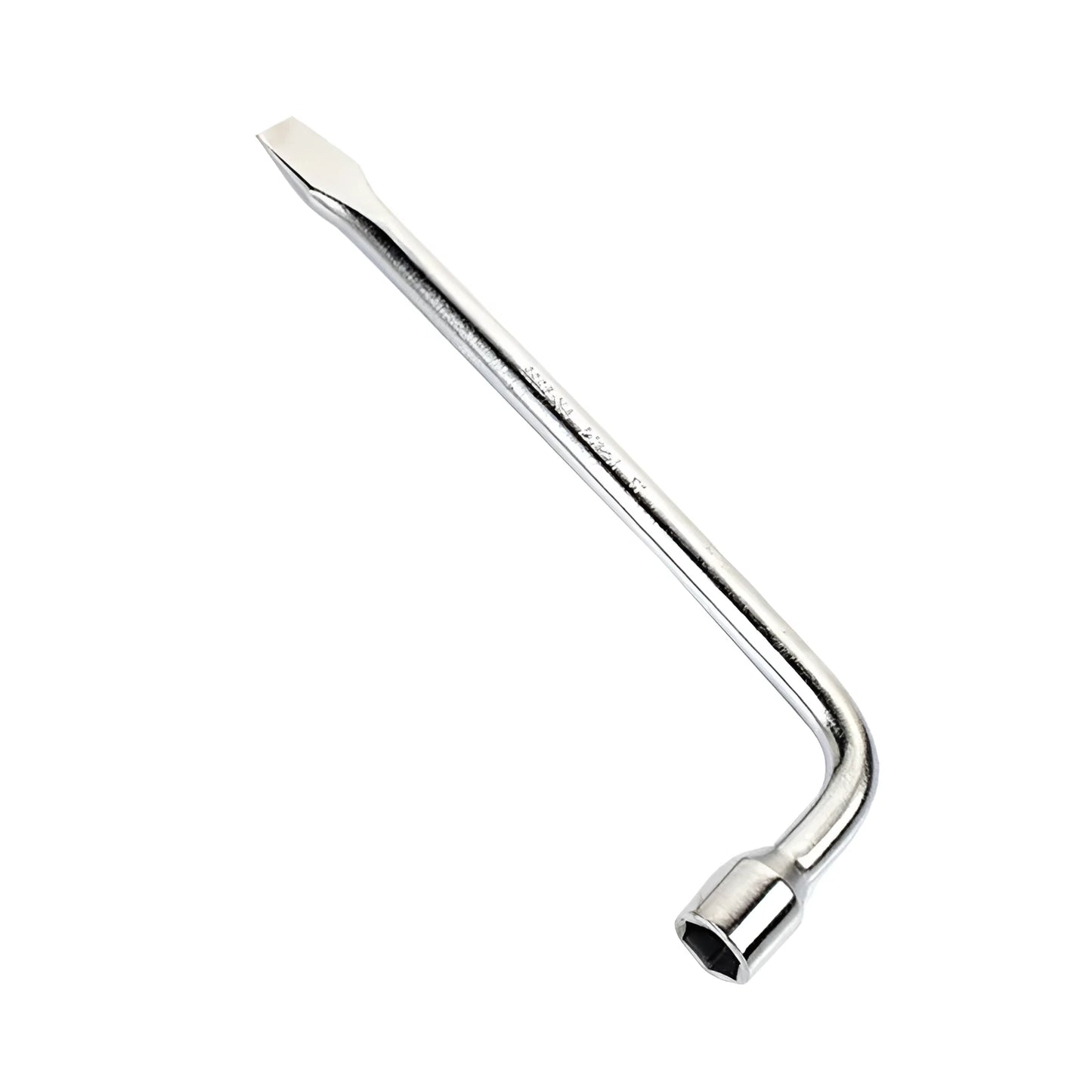 19mm socket wrench with L-shaped design made from CR-V steel for automotive repair