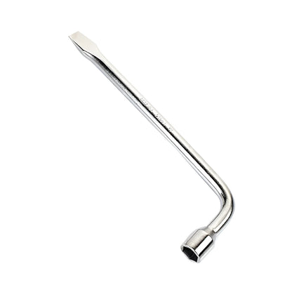 19mm socket wrench with L-shaped design made from CR-V steel for automotive repair