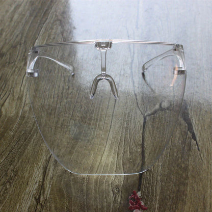 Multifunctional protective glasses with UV protection, anti-splash, and dust resistance for versatile use in outdoor activities and work environments.