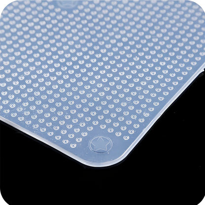 Food grade silicone stretch cling film covering bowl showing stretch capability and seal