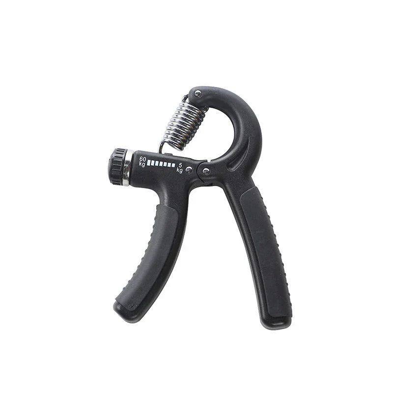 Adjustable hand grips with customizable resistance for strength training and grip development