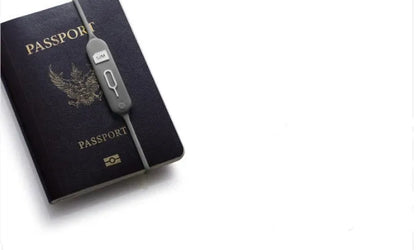 Portable open-design silicone card holder in yellow powder colour showing internal card slots